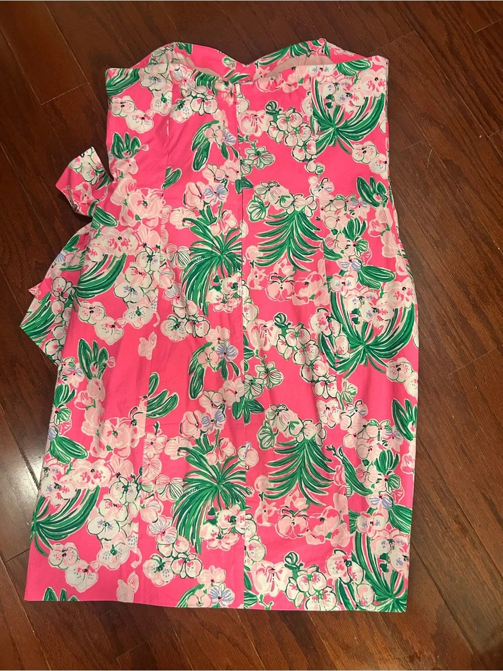NWOT Women’s Lilly Pulitzer Stela strapless stretch bow dress size 8 - Picture 2 of 5